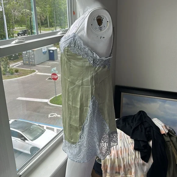 FREE PEOPLE INTIMATELY MINI SLIP DRESS SIZE S NWOT - Picture 6 of 8